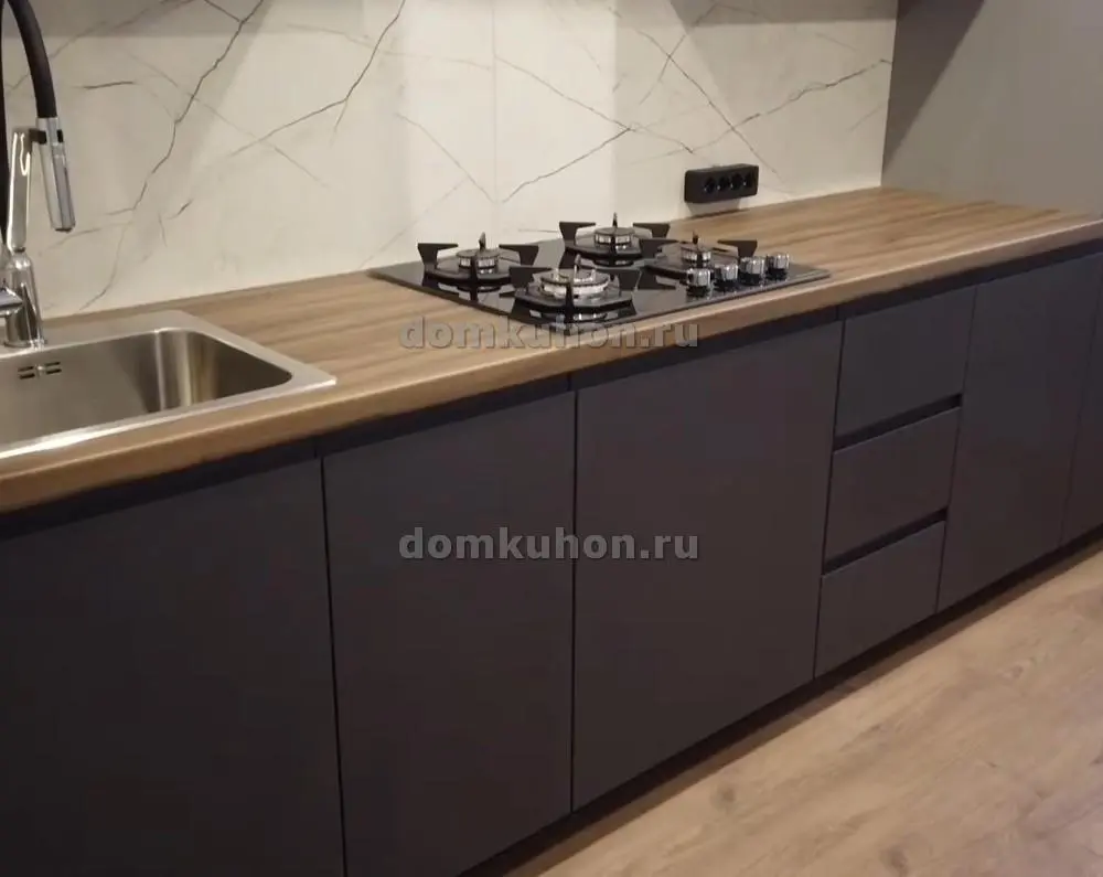 Кухня прямая - Фьюжен